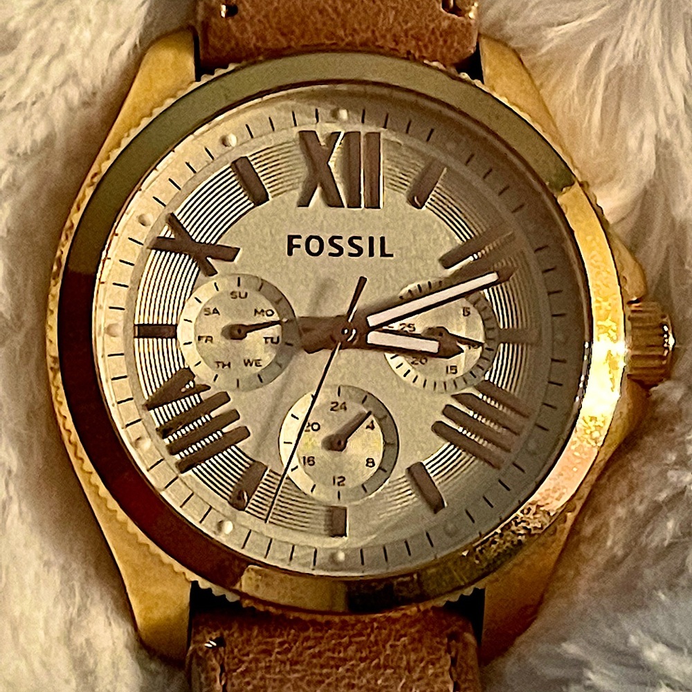 Fossil Cecile Multi-Function White Dial Ladies Wa… - image 8